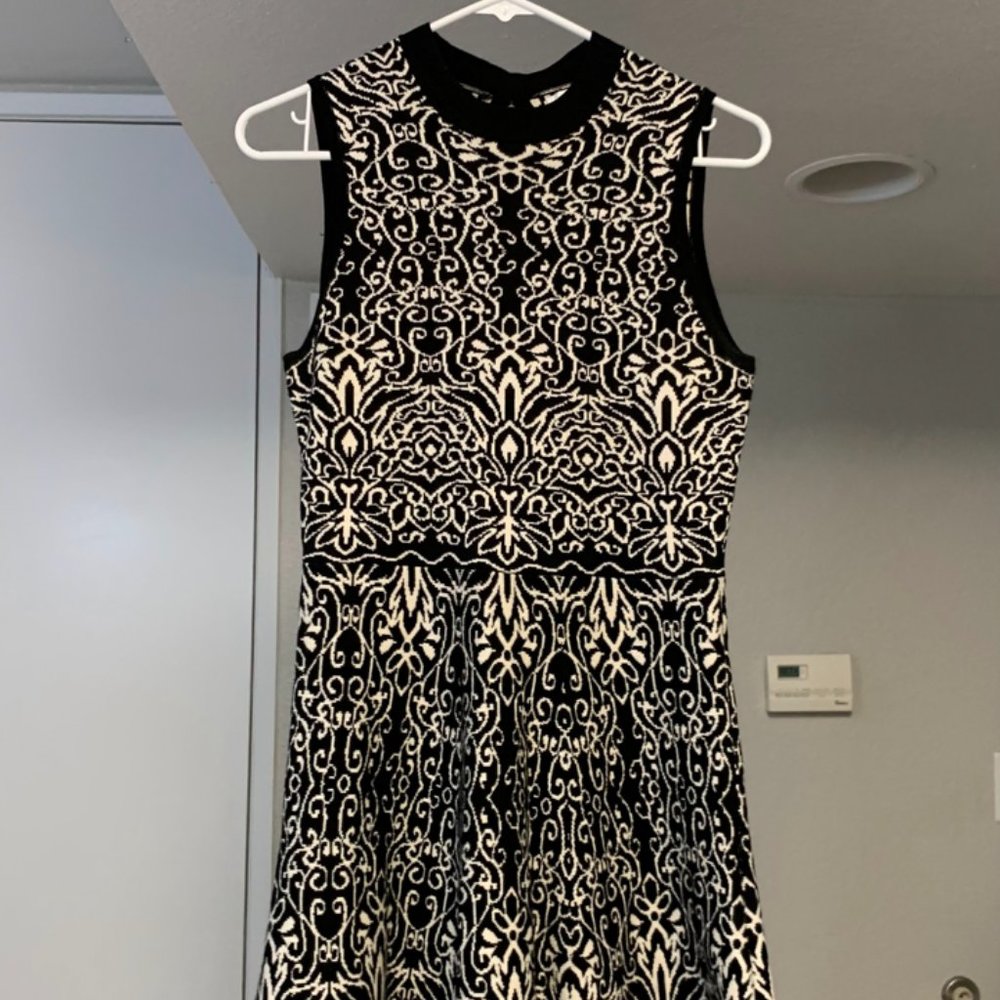 Large black dress - women